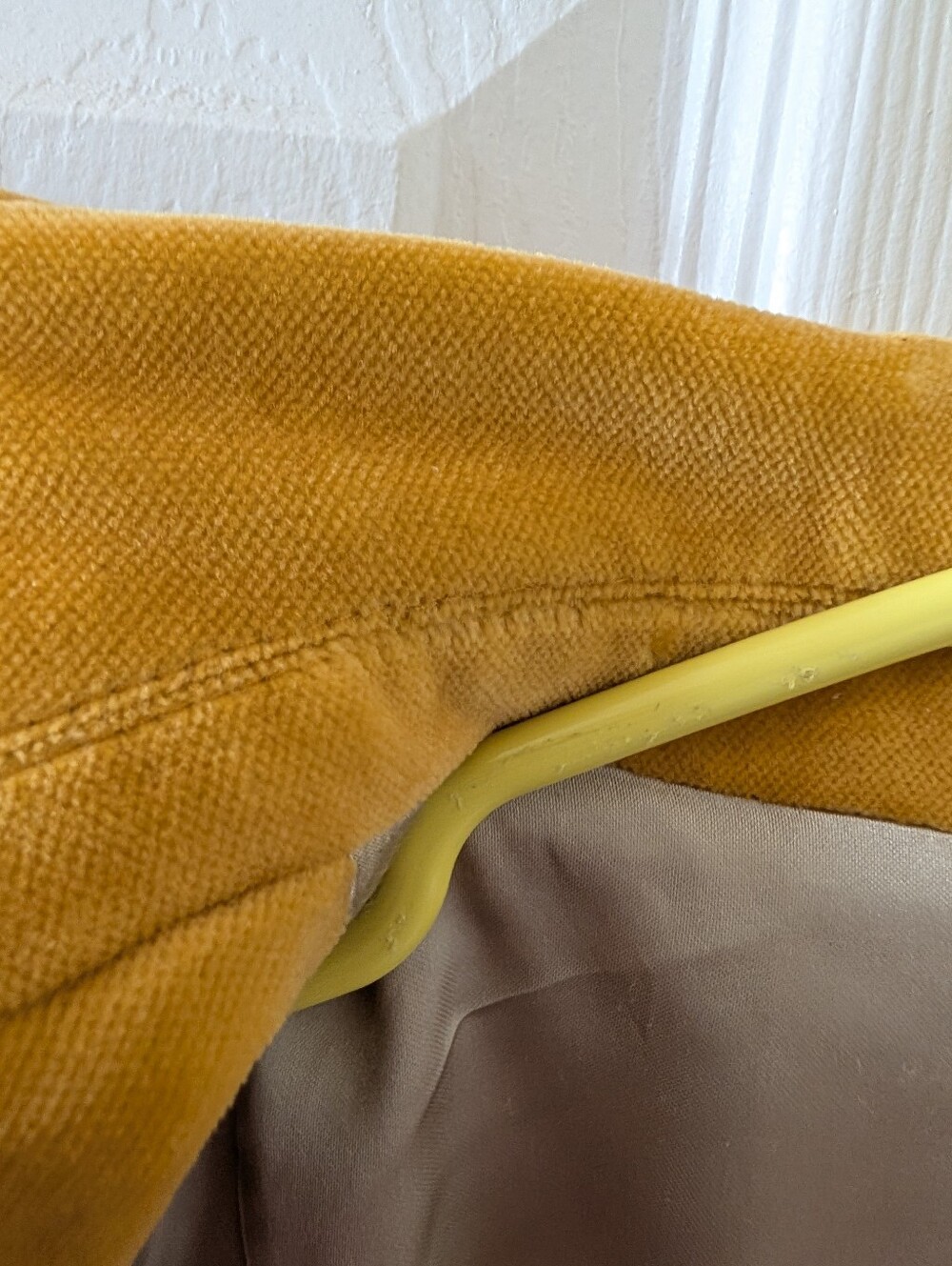 J. Crew Women's Golden Yellow Velvet Blazer - Picture 8 of 10